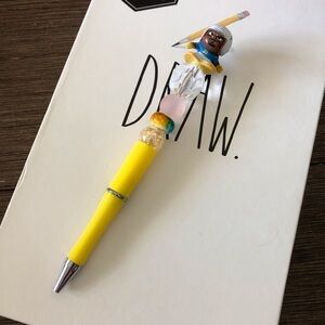 NFL Football player handmade beaded pen